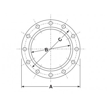 304 stainless steel forged plate flange304不锈钢锻造板式法兰