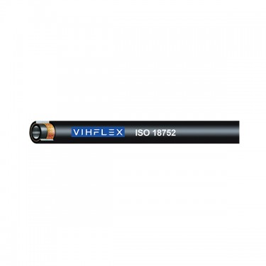 Smooth cover wire braid  pilot hose ISO 18752