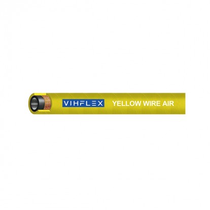 Yellow wire air hose Wrapped cover