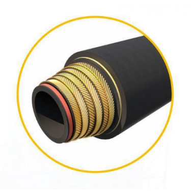 High pressure cementing hose