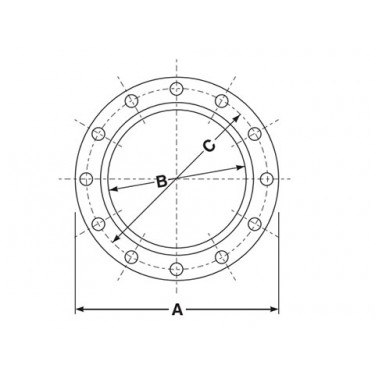 304 stainless steel forged convex sliding sleeve flange 304不锈钢锻造凸面滑套法兰