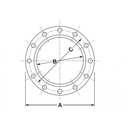 304 stainless steel forged convex sliding sleeve flange 304不锈钢锻造凸面滑套法兰