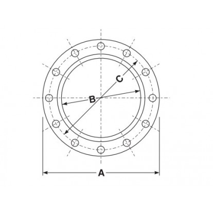 304 stainless steel forged plate flange304不锈钢锻造板式法兰