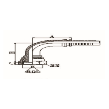 90° BSP FEMALE 60° CONE