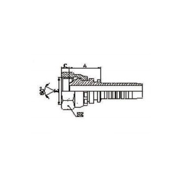 BSP FEMALE 60° CONE