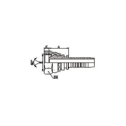 BSP FEMALE 60° CONE