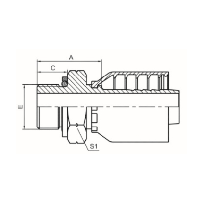 BSP MALE O-RING O-RING SEAL