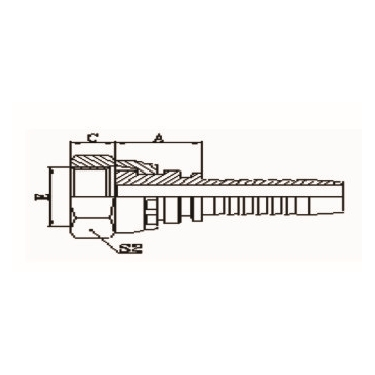 GB METRIC FEMALE FLAT