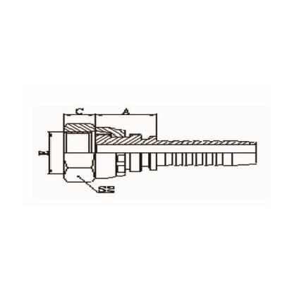 GB METRIC FEMALE FLAT