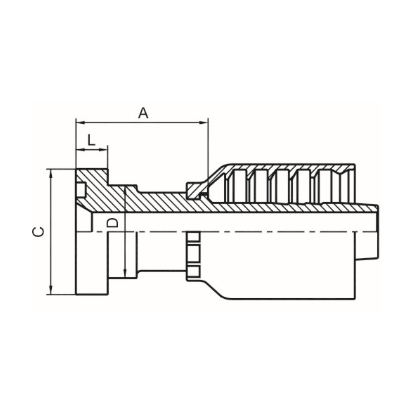 SAE 法兰6000PSI